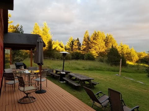 It's not like this every evening!