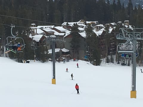 Best location in Breckenridge! Literally on the slopes. No walking, no poling.
