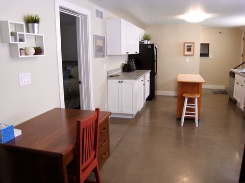 Desk area & high speed wifi internet access provided.