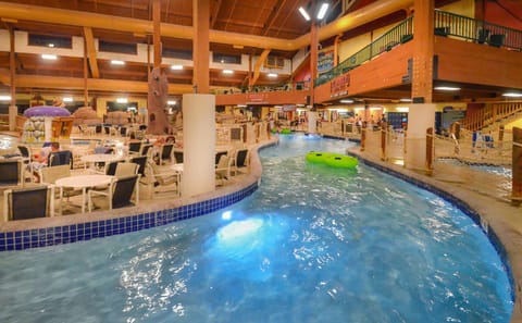 Indoor pool, outdoor pool