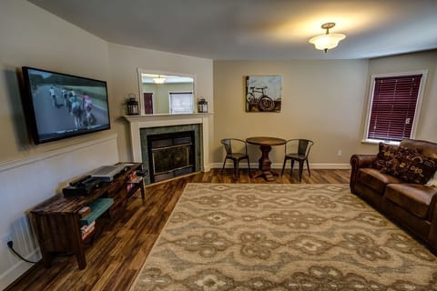 Game room with large screen TV, cable, Xbox360, lots of games and puzzles