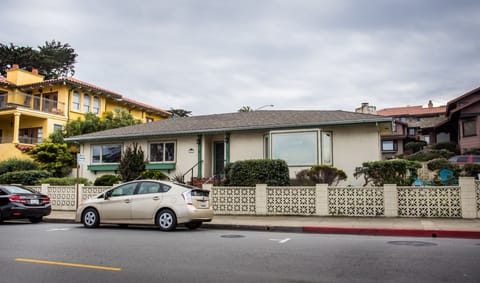 View of house from the coastal trail