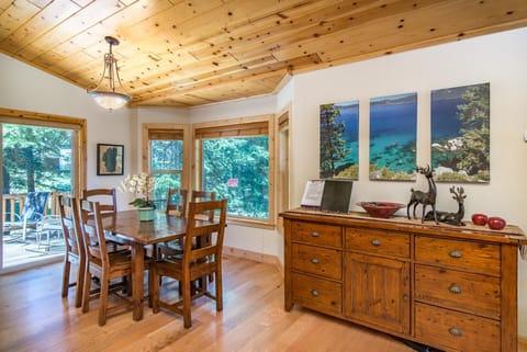 Dining Room, adjoining Kitchen & Great Room on Top Floor