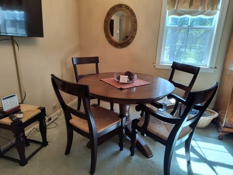 Table and chairs in Master Bedroom
