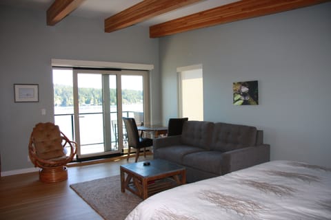 Great water view looking out from the guest house.