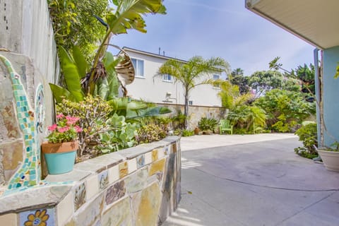 Tropical private patio