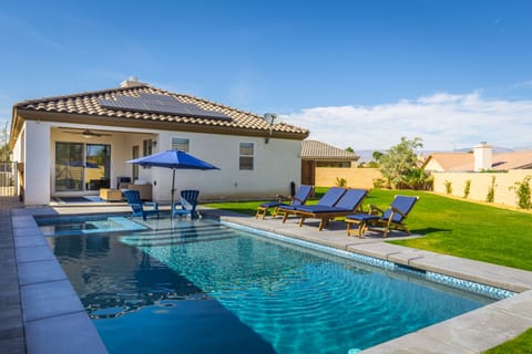 Relax & enjoy private saltwater pool & hot tub! Pool heat is included in price!