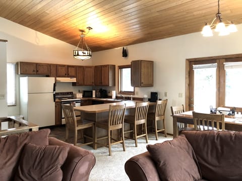 View of Kitchen from Living Room