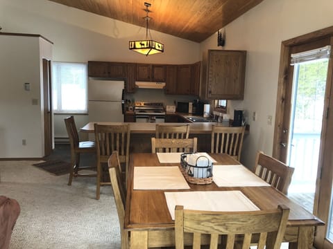 View of Kitchen from Dining Area