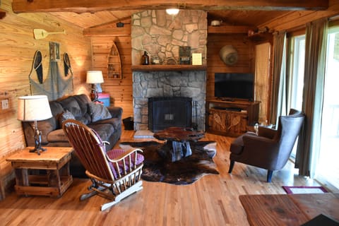 Wood Burning Fireplace - Living Room Main Level