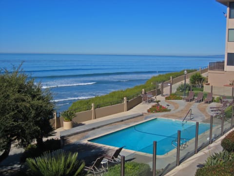 Two of the Del Mar Beach Club Pools are Ocean Front, this is the North Pool