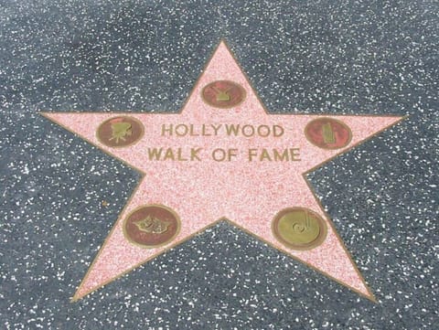 Local attractions - Hollywood Walk of Fame
