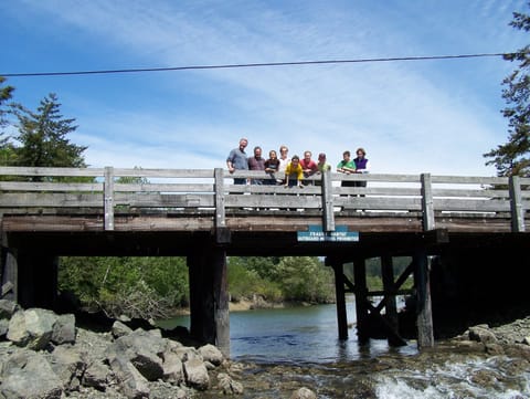 We were the spearhead for designing a more environmental Deer Harbor bridge.