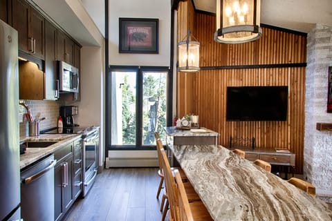 New appliances with convection oven and microwave.