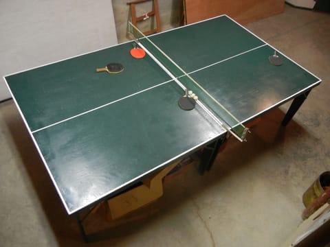 Basement ping pong