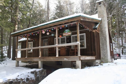 A cozy retreat after a day of hiking, skiing or snowmobiling