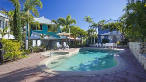 Indoor pool, a heated pool