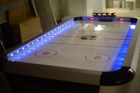 Basement Air Hockey Table