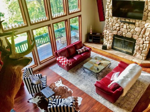 TV, fireplace, DVD player, table tennis