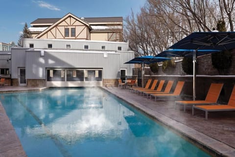 Indoor pool, a heated pool