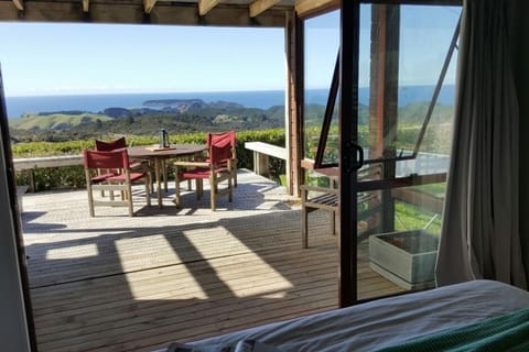 View from King double bed