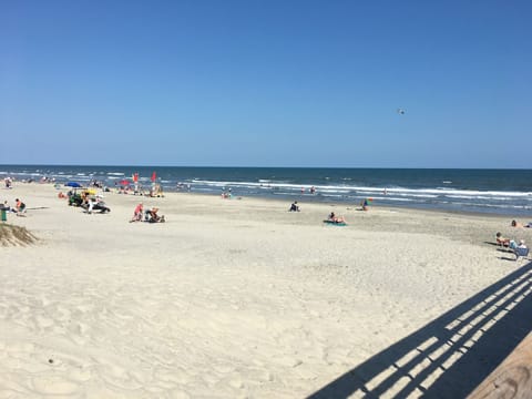 On the beach