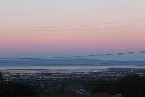 This is the view from the cottage. 