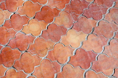 Traditional tiles.
