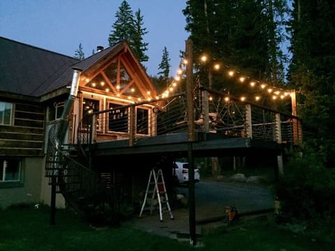  Summer nights on the deck are magical!