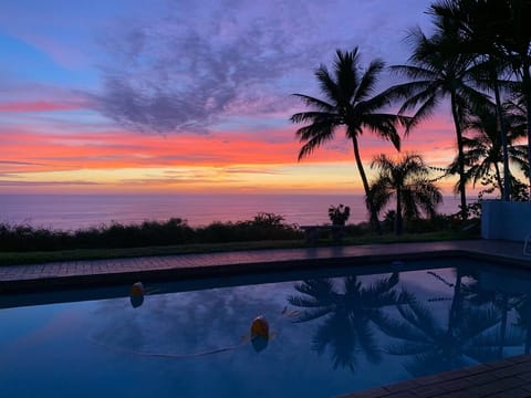 Hale Kolepa Sunset View from your private & exclusive pool side at Hale Kolepa