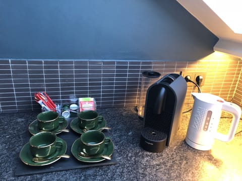 Coffee and tea provided