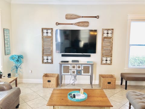 Smart TVs in every room with Netflix, Hulu, etc.