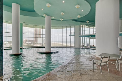 Indoor pool, outdoor pool