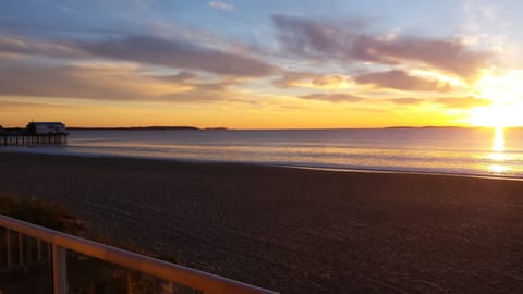 On the beach