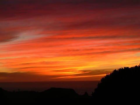 January Sunset; View from Upper Deck