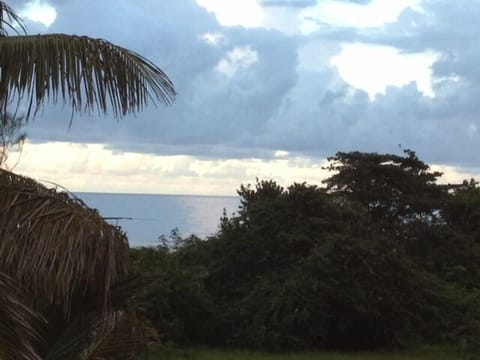 On the beach, sun loungers, beach towels