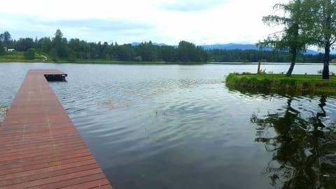 View from the gangway. End of dock is 10' x 40'