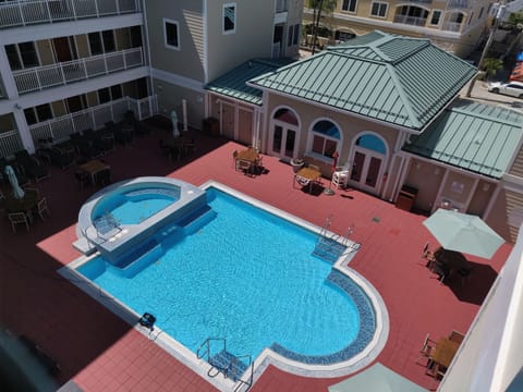 Indoor pool, a heated pool