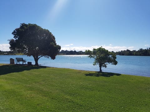 Plenty of flat land to park the car and boat