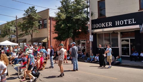 Hooker Hotel - Juke Joint Festival 2015. Our guests have a front row seat
