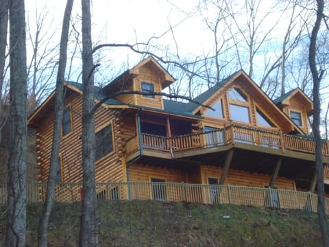 Executive Log Home