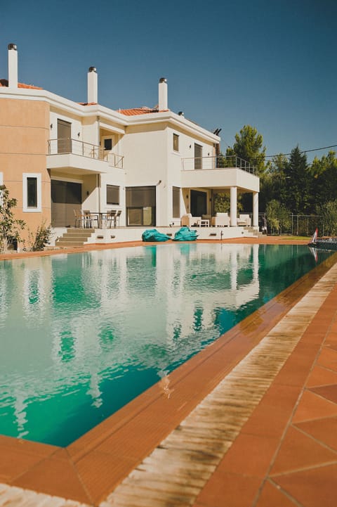 View of Villa from the pool