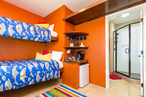 Bunk bedroom on 3rd floor with ensuite bathroom