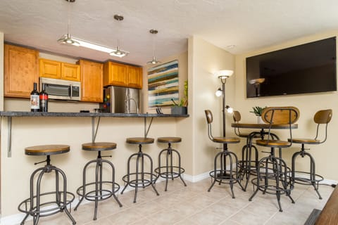Kitchen Bar and Dining Area