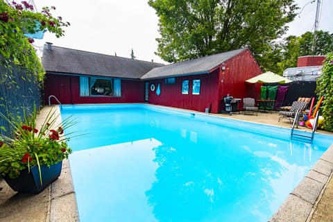 Your Private Pool Opens Memorial Weekend!  It's covered & closed in winter.