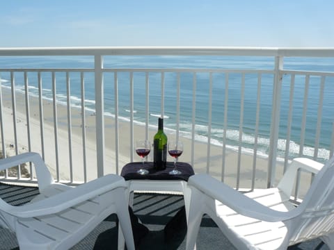 Have a nice bottle of wine on the Penthouse Deck! You Deserve it!