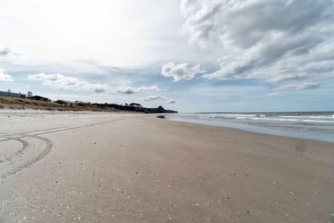 On the beach