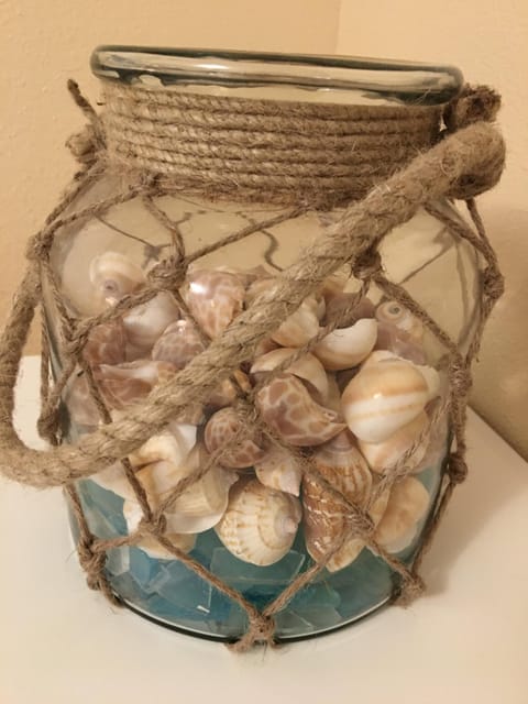 The sea beckons from a short walk through the woods