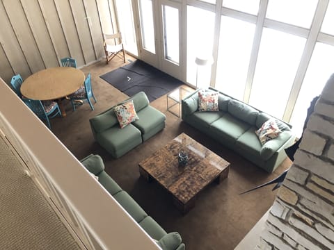 Living room (view from upstairs)