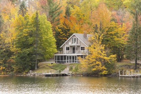 Lakeside view of Cottage